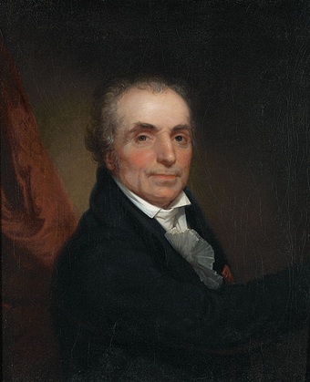 Jean Antoine Houdon 1808 by Rembrandt Peale (1778-1860) Pennsylvania Academy of Fine Arts, Philadelphia,  1854.1.3 